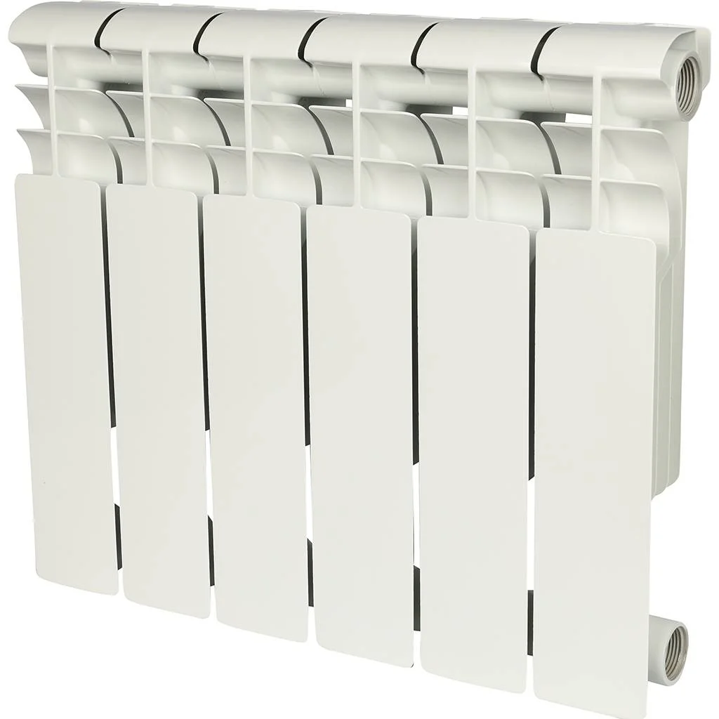 ROMMER Profi BM 350 (BI350-80-80-130) Profi BM 350 (BI350-80-80-130) 6 секций радиатор биметаллический (RAL9016)
