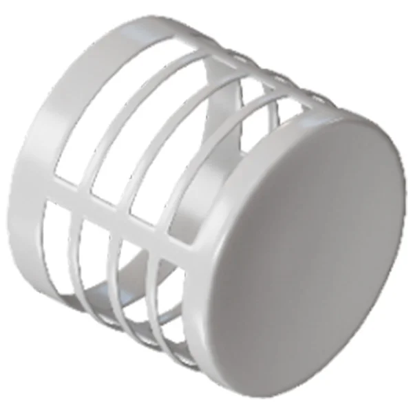 ROMMER RCA-0080-010004 Наконечник белый D80 (алюминий) ROMMER RCA-0080-010004 Наконечник белый D80 (алюминий)