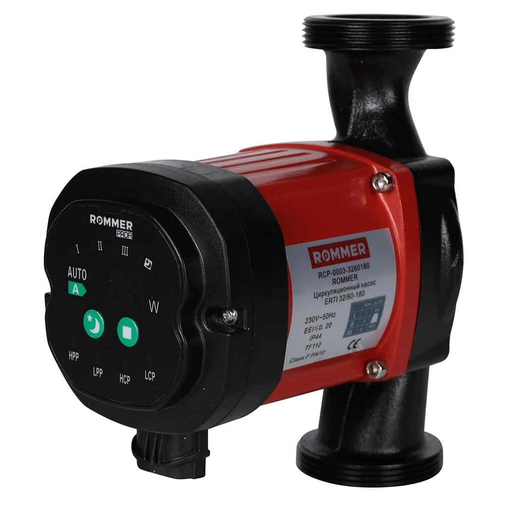 ROMMER RCP-0003 ROMMER Циркуляционный насос ERTI 32/60-180 ROMMER RCP-0003 ROMMER Циркуляционный насос ERTI 32/60-180