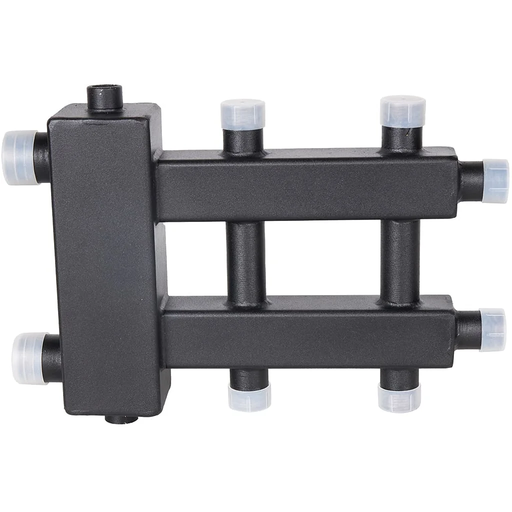 ROMMER RDG-0060-024013 ROMMER Коллектор (дублер компакт) с гидроразделителем на 1+1+1 контура до 60 кВт ROMMER RDG-0060-024013 ROMMER Коллектор (дублер компакт) с гидроразделителем на 1+1+1 контура до 60 кВт