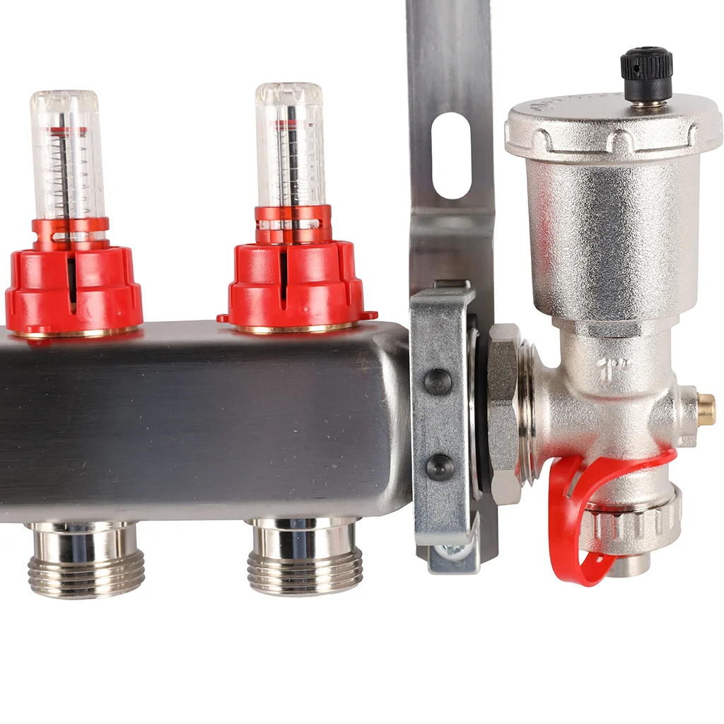 ROMMER RMS-1210-000005 ROMMER Коллектор из нержавеющей стали в сборе с расходомерами 5 вых. ROMMER RMS-1210-000005 ROMMER Коллектор из нержавеющей стали в сборе с расходомерами 5 вых.