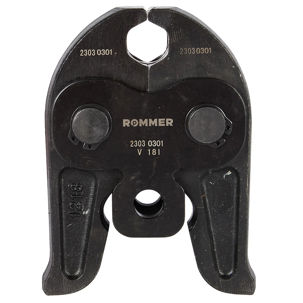 ROMMER RPT-0003-000018 ROMMER Пресс-клещи V-профиль, 18 ROMMER RPT-0003-000018 ROMMER Пресс-клещи V-профиль, 18