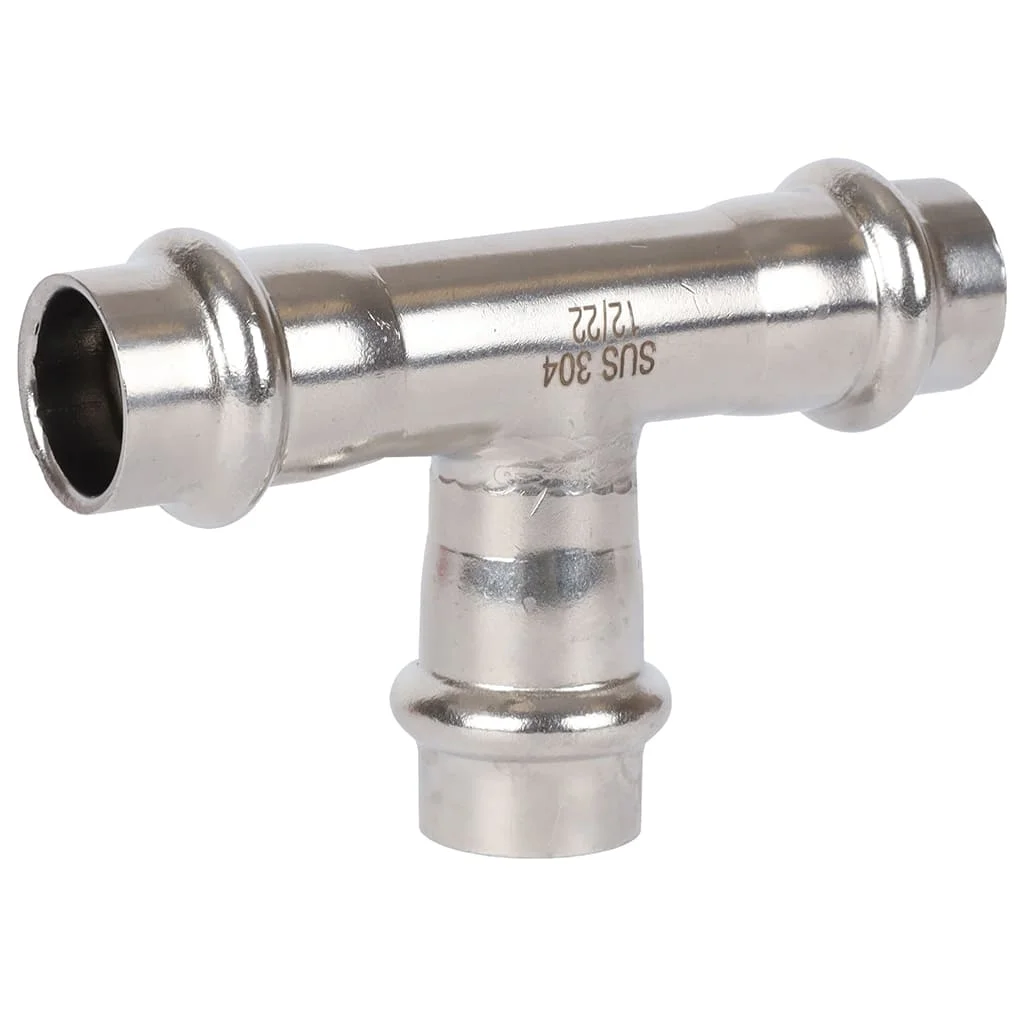ROMMER RSS-0013-000015 ROMMER Тройник равнопроходной, 15, из нержавеющей стали прессовой ROMMER RSS-0013-000015 ROMMER Тройник равнопроходной, 15, из нержавеющей стали прессовой