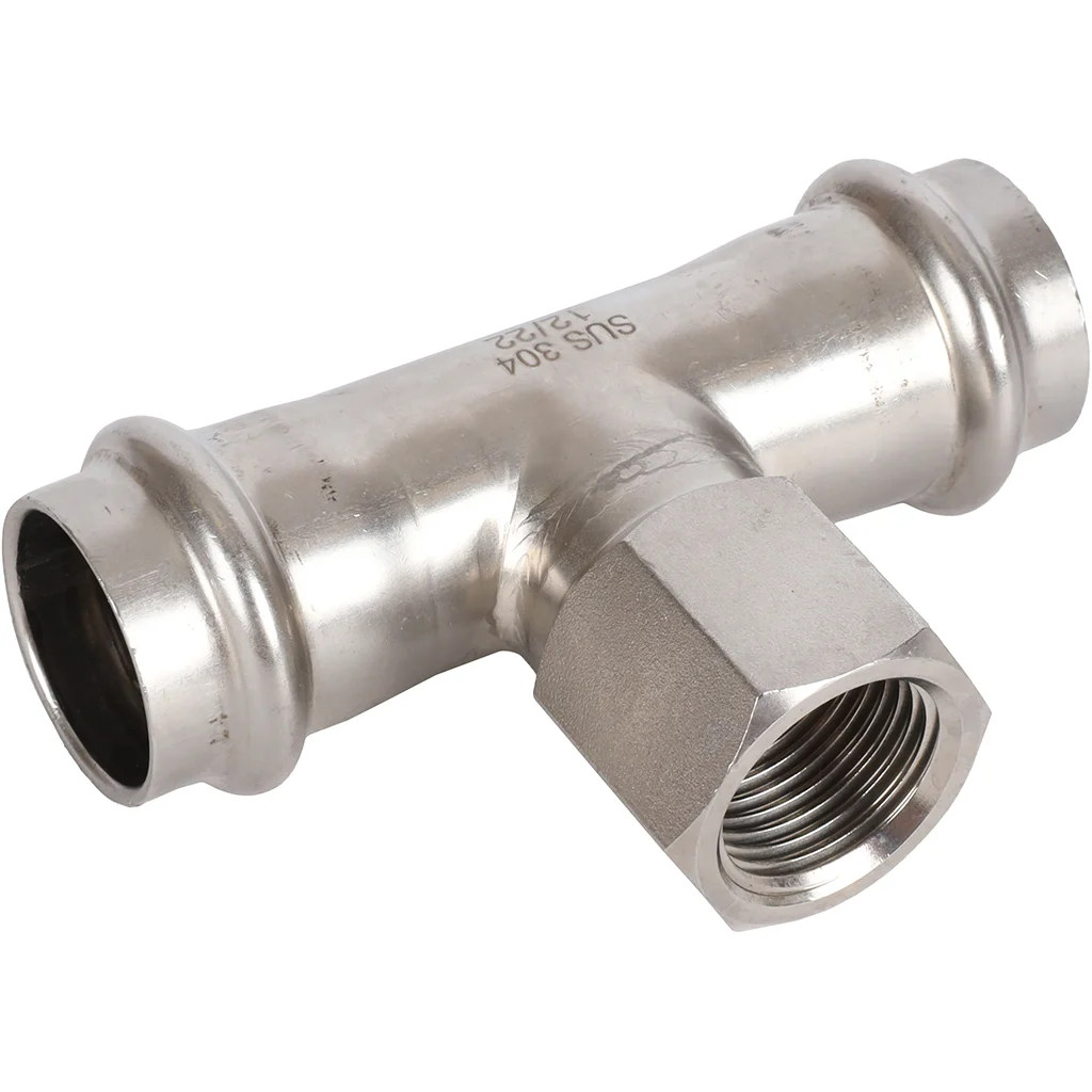 ROMMER RSS-0015-002212 ROMMER Тройник-переходник-ВР, 22х1/2, из нержавеющей стали прессовой ROMMER RSS-0015-002212 ROMMER Тройник-переходник-ВР, 22х1/2, из нержавеющей стали прессовой