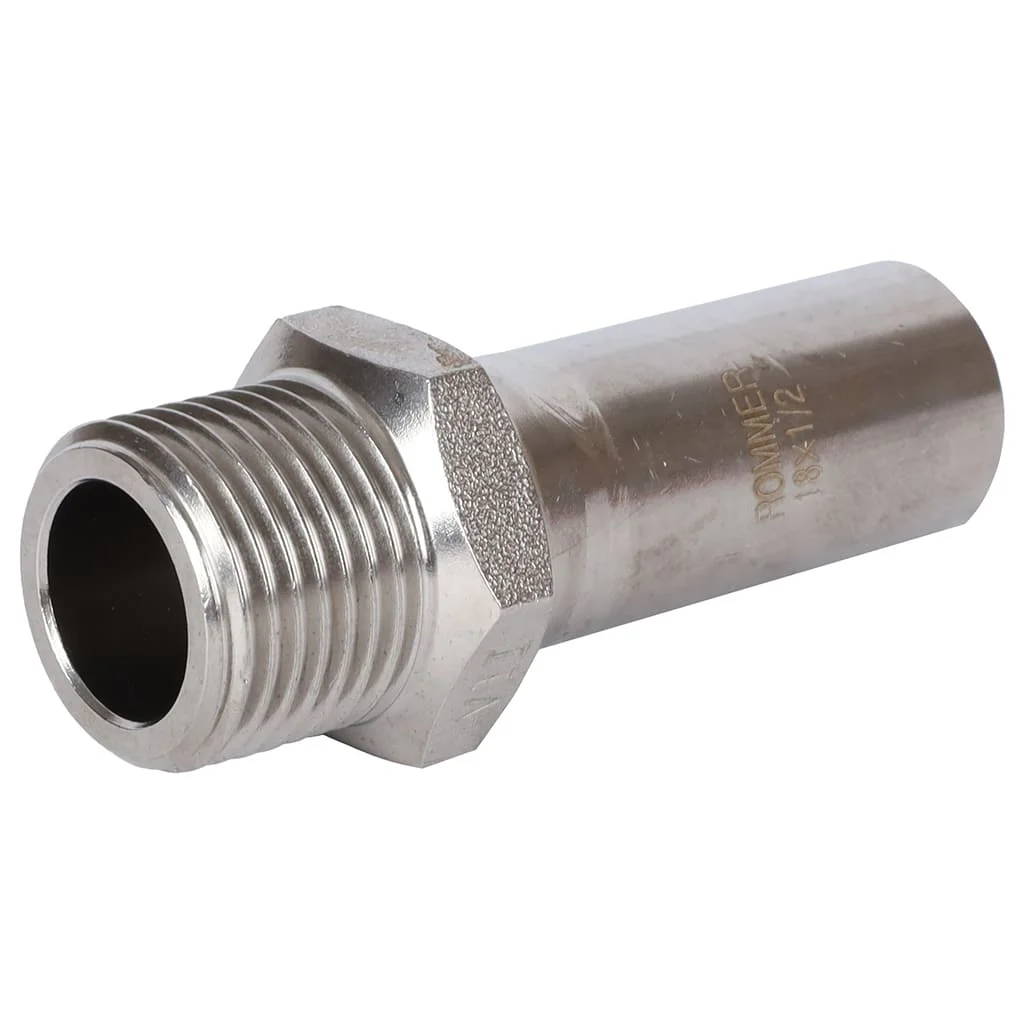 ROMMER RSS-0023-001812 Вставка переходная НПр-ВР, 18х1/2, из нержавеющей стали прессовой ROMMER RSS-0023-001812 Вставка переходная НПр-ВР, 18х1/2, из нержавеющей стали прессовой