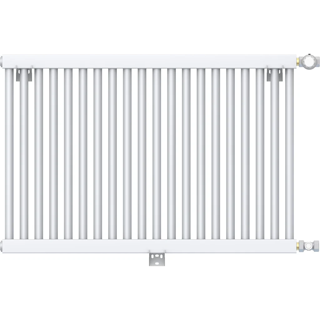 ROMMER RST-103014-010 ROMMER RST 1030/14 радиатор стальной 1 трубчатый боковое подключение RAL9016