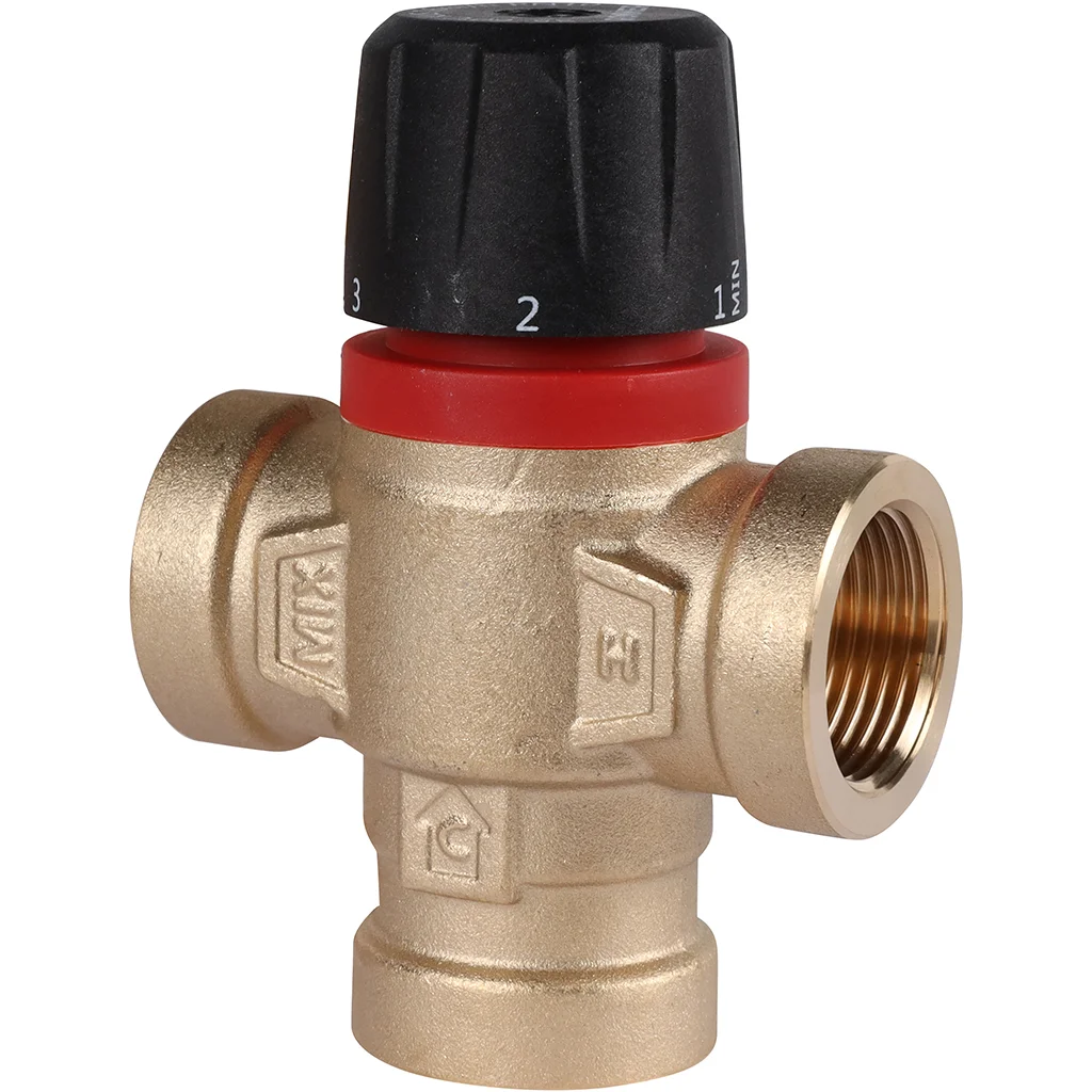 ROMMER RVM-0112-166020 Термостатический смесительный клапан для систем отопления и ГВС 3/4 ВР 35-60°С KV 1,6 (боковое смешивание) ROMMER RVM-0112-166020 Термостатический смесительный клапан для систем отопления и ГВС 3/4 ВР 35-60°С KV 1,6 (боковое смешивание)