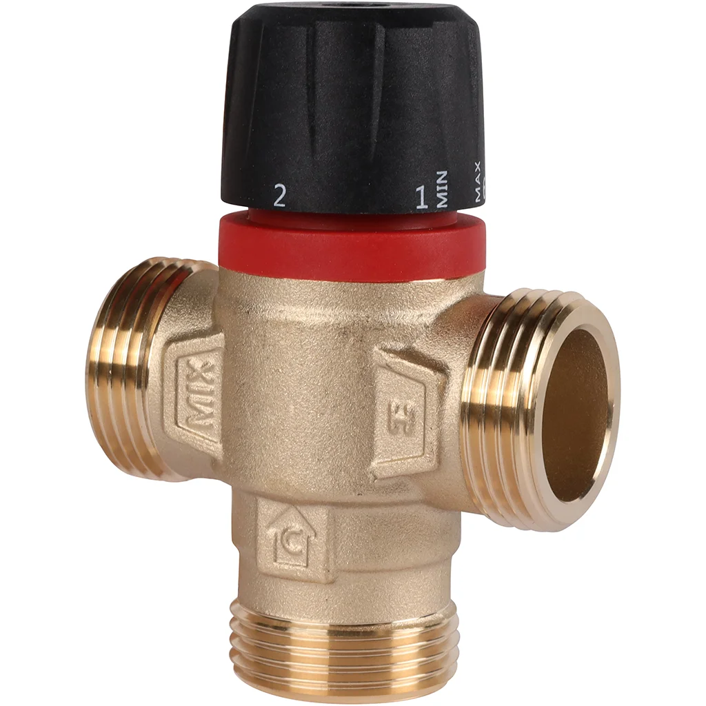 ROMMER RVM-0231-254325 Термостатический смесительный клапан для систем отопления и ГВС 1 НР 20-43°С KV 2,5 (боковое смешивание) ROMMER RVM-0231-254325 Термостатический смесительный клапан для систем отопления и ГВС 1 НР 20-43°С KV 2,5 (боковое смешивание)