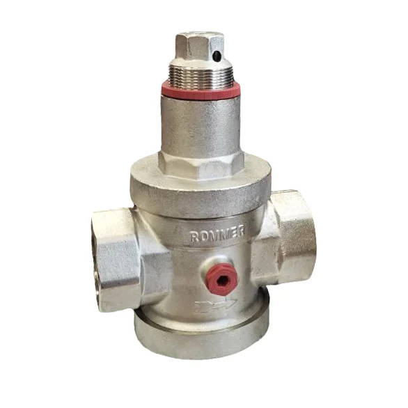 ROMMER  RVS-0008-000040 ROMMER Редуктор давления PN25 вн/вн 1 1/2  с выходом под манометр